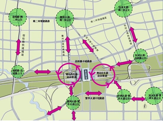 合肥高鐵南站即將開通 合肥市區(qū)怎么自駕去高鐵南站？